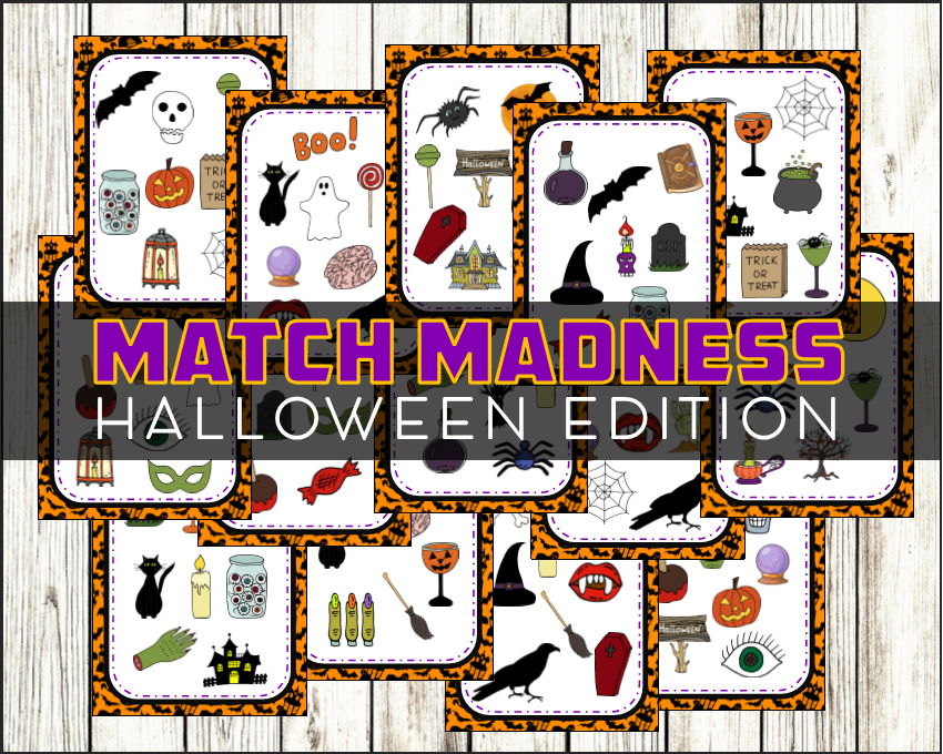 Halloween Match Madness Game