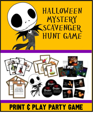 Halloween Mystery Scavenger Hunt