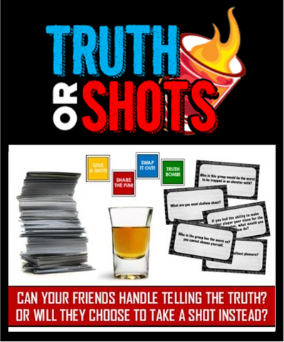 Truth or Shots Drinking Game!