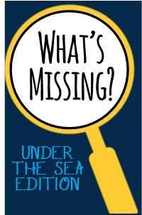 What's Missing - Mermaid / Under the Sea Party Game!